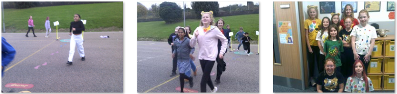 Photos of CIN fun run